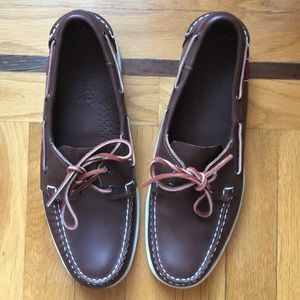 Sebago Docksides Brown Leather 9.5M